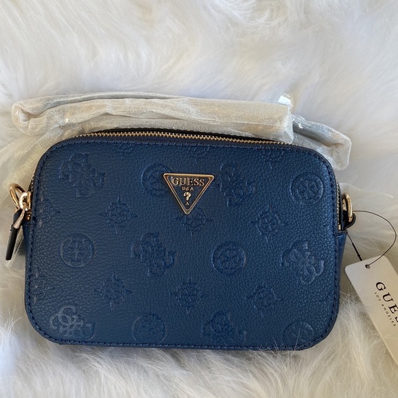 New GUESS Blue Crossbody - Picture 7 of 8